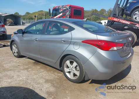 2013 Hyundai Elantra Gls z USA, uszkodzony, nr VIN KMHDH4AE9DU942764